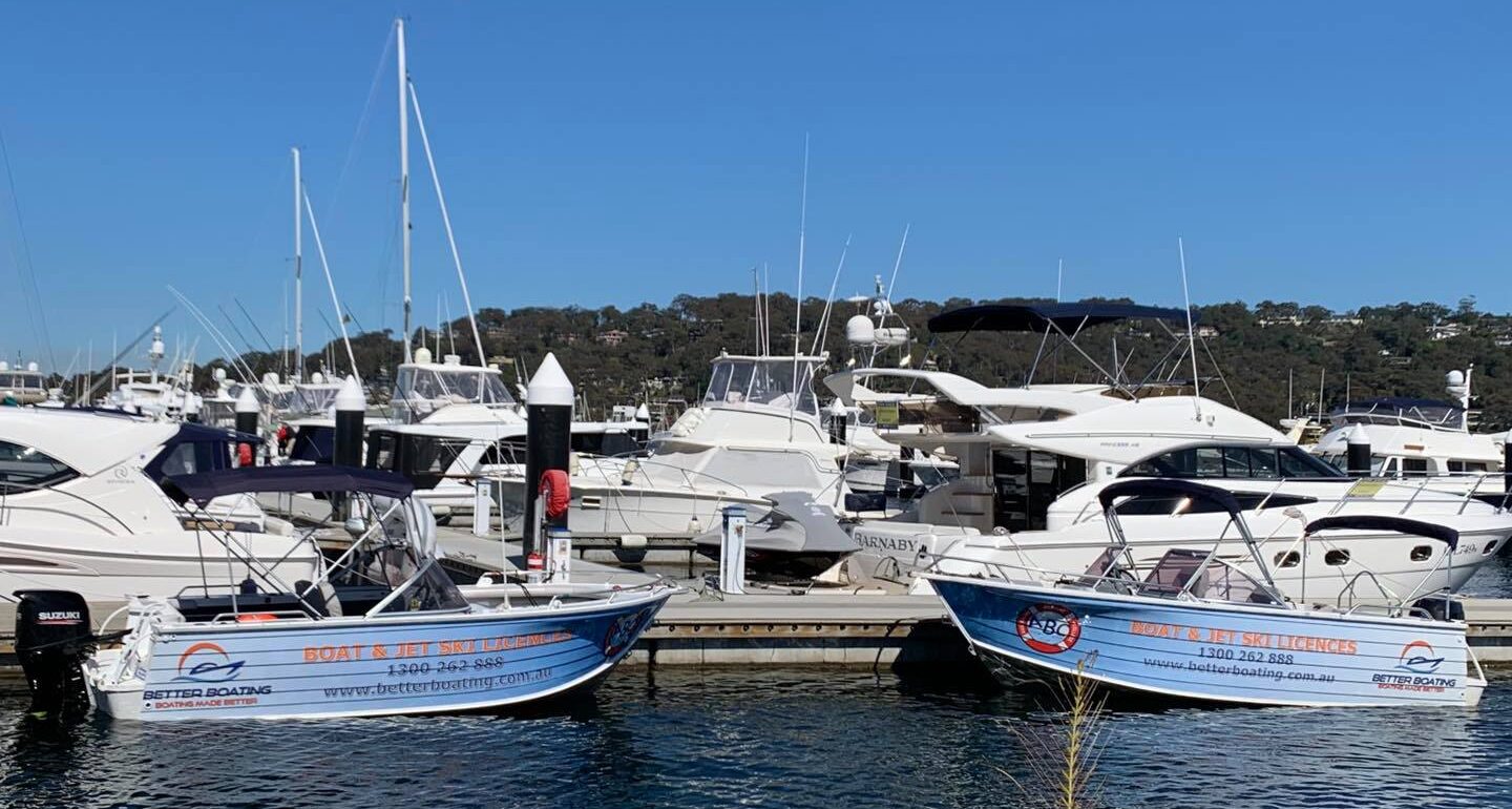 Sydney boat licence course boats - Australian Boating College
